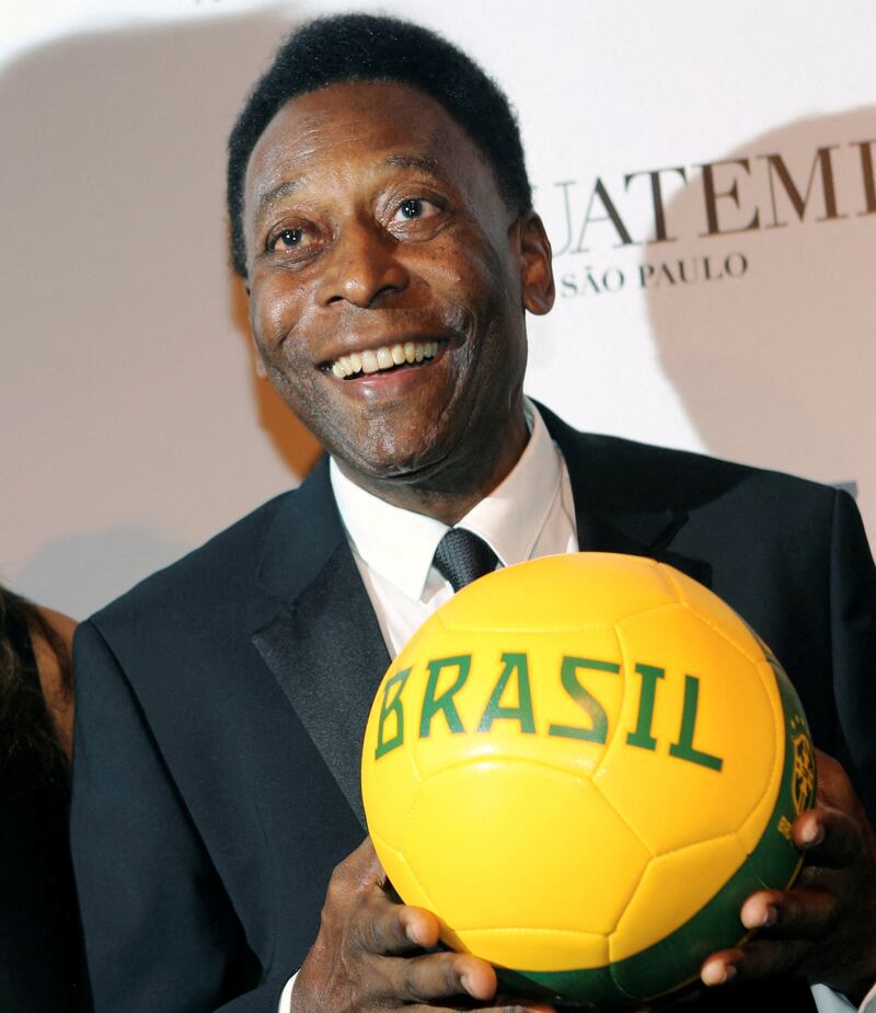 Brazilian football legend Pele died aged 82 on December 29, 2022. Reuters 