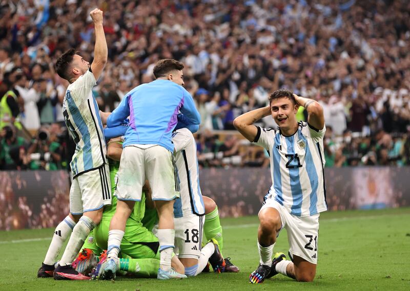 It is Argentina's third World Cup triumph. Getty Images