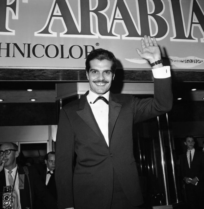 Omar Sharif, who went from an Egyptian to an international star. AP Photo