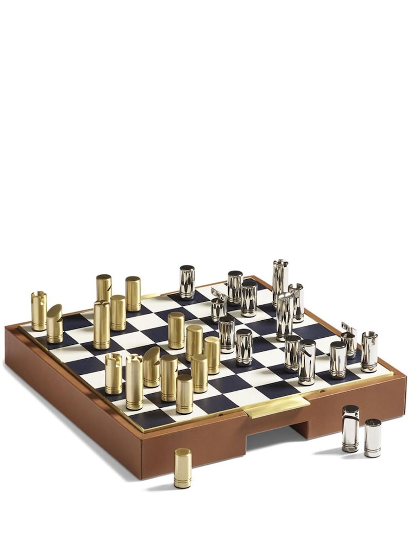 Fowler chess set, Dh11,135, Ralph Lauren Home. Photo: Ralph Lauren