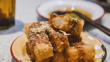 Sweet nian gao sticky cakes take many forms, but all are typically made from glutinous rice flour. Photo: Luna Wang / Unsplash