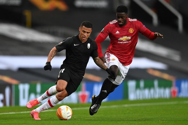 Axel Tuanzebe 7. Rare start and played well with a composed performance. Fine block from a Luiz Suarez shot. Needed that. Getty Images