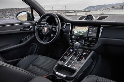 In the cockpit you’ll find eight-way electrically adjustable sports seats, a Sport Chrono stopwatch on the dashboard and a multifunction GT steering wheel. Photo: Porsche 