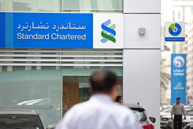 Up to 8,000 UAE accounts might be affected with Standard Chartered’s plan to cut SME services. Silvia Razgova / The National