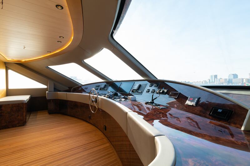 Bush & Noble claims it is the 'largest wooden superyacht ever built'