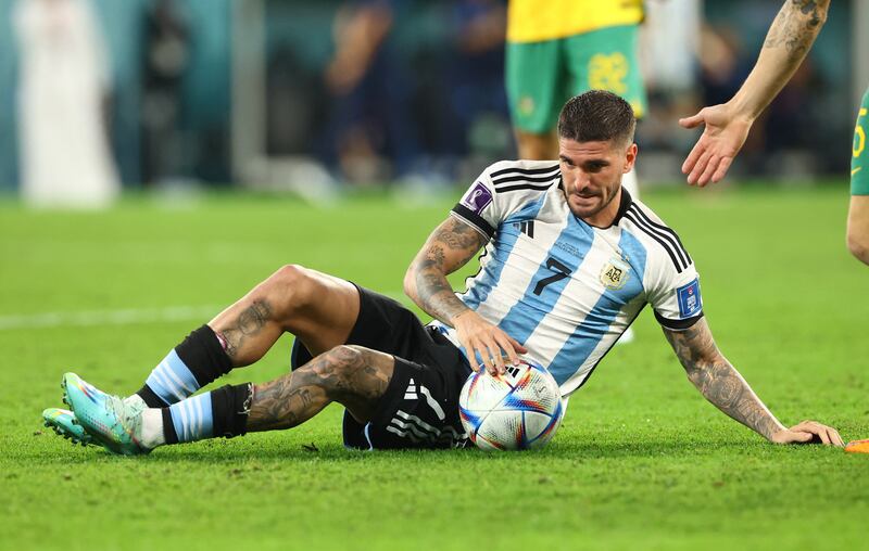 Rodrigo De Paul - 8. Did well to marshal Behich out of play when he’d broken into the box and often kept the ball moving, even if his passing could have been quicker in the first half. Was brilliant in the second period, making a great burst up the pitch to start a move that resulted in a Messi shot. Reuters