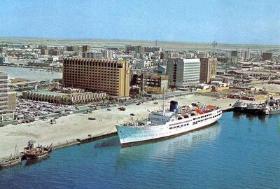 Deira's Intercontinental Hotel Dubai on Baniyas Street was the first five-star hotel in the UAE. Photo: Radisson Blu Dubai Creek