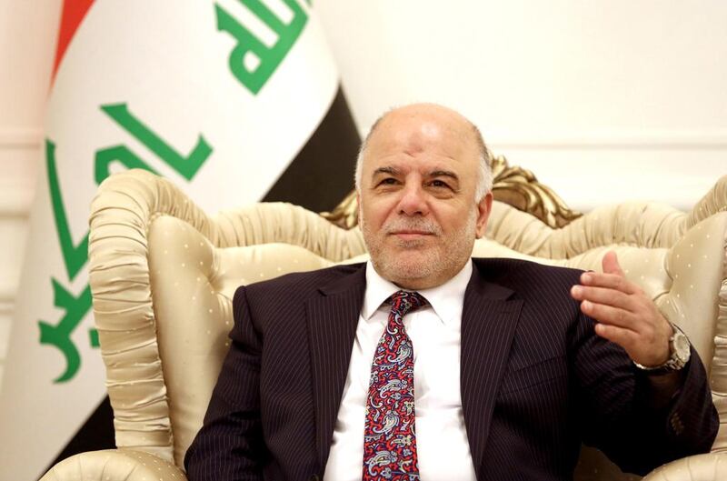 Iraqi Prime Minister Haider al-Abadi. Photo: Hadi Mizban / AP