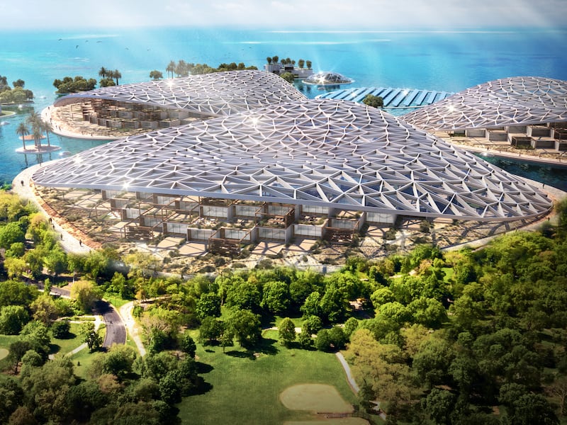 Dubai Reefs is a floating living lab for marine restoration and ecotourism, said developer URB