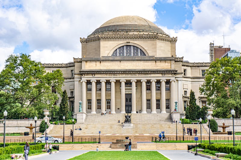 19th: Columbia University, US. Photo: Getty Images
