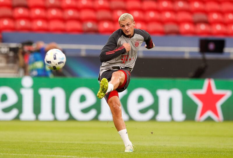 Bayern Munich's French midfielder Mickael Cuisance. AFP