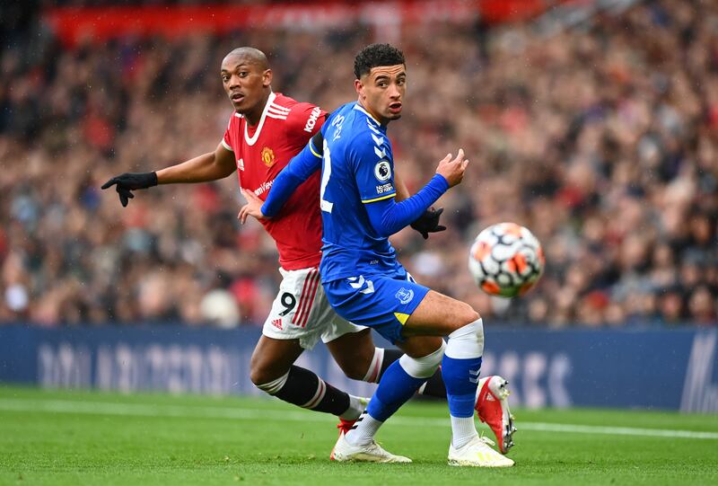 Ben Godfrey - 6: Had Shaw and Martial coming down his right flank and had been coping well right up until just before half-time when the Frenchman was allowed far too much space to fire home. Then had to deal with Sancho’s pace after break in testing day for young defender. Getty