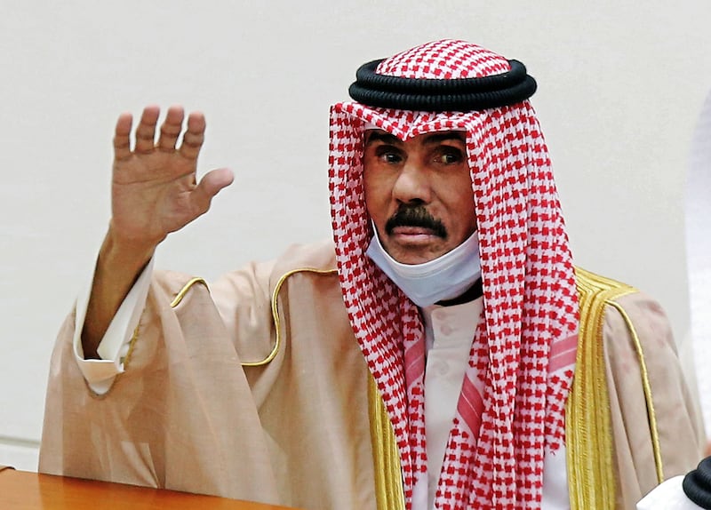 Sheikh Nawaf Al Ahmad Al Sabah, Emir of Kuwait, died yesterday at the age of 86. Crown Prince Sheikh Meshal Al Ahmad Al Sabah, his half brother, is his successor. AFP