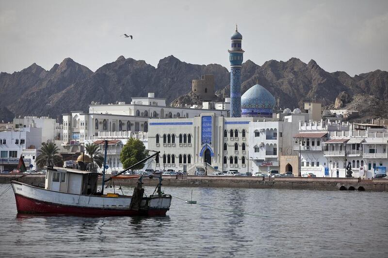 Above, Mina Sultan Qaboos in downtown Muscat, the capital of Oman. Silvia Razgova / The National