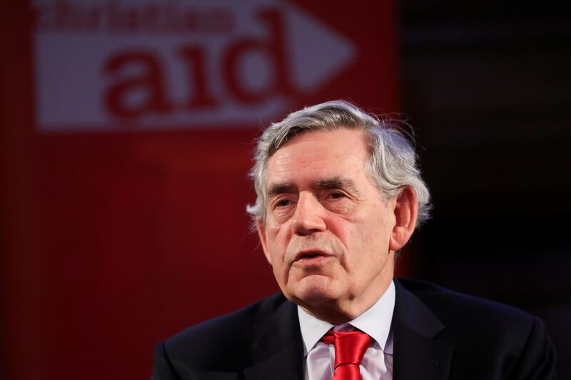 Former British Prime Minister Gordon Brown said the pandemic has left many young learners far behind in education. Reuters