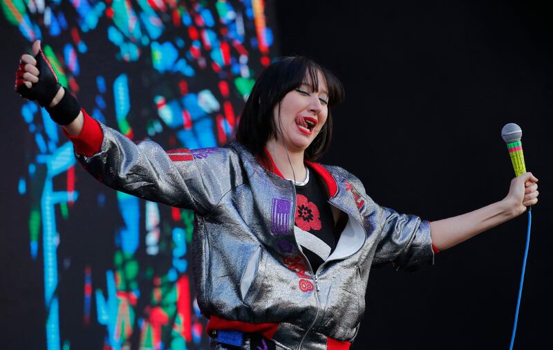 Yeah Yeah Yeahs' album Cool It Down is nominated for Best Alternative Music Album. AFP