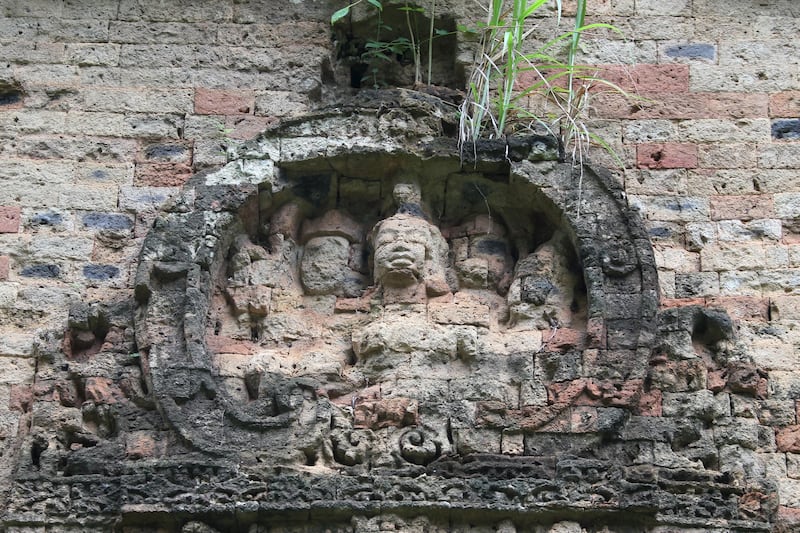 A relief is pictured at Sambor Prei Kuk, or 'the temple in the richness of the forest'. Samrang Pring / Reuters