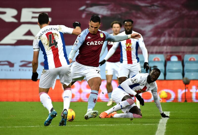 Anwar El Ghazi - 8. Found some nice pockets of space and wasn’t afraid to drive at the Palace defence with pace and purpose. Forced a point-blank save from Guaita with a close-range prod at goal in the first half, before a rasping drive crashed in off the post to make it 3-0 and game over. Replaced by Ahmed Elmohamady in the closing stages. Getty