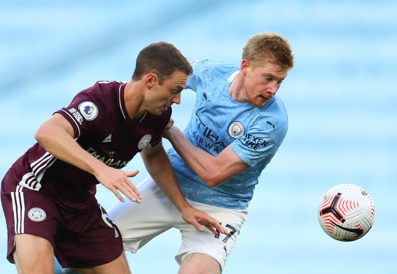 Jonnny Evans – 7. An assured display from the Northern Irishman, who alongside his defensive partners, kept City at bay. AP