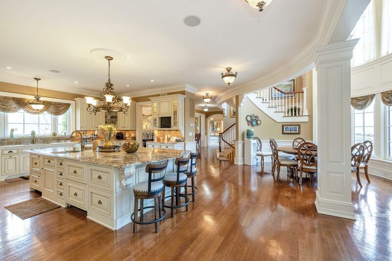 It comes with a number of kitchens. Courtesy Douglas Elliman Realty