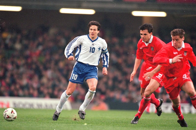 7: Jari Litmanen - Finland (137 caps, 32 goals). Finland's greatest ever player never had the chance to dazzle on the World Cup stage. Getty