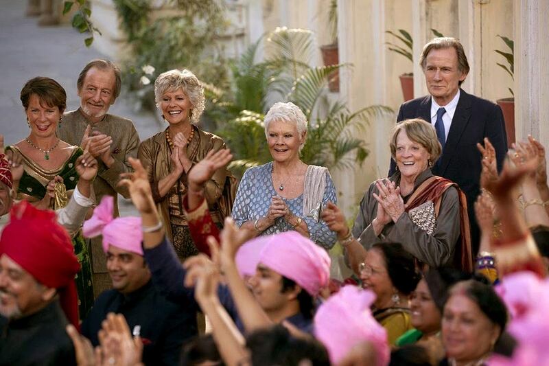 A scene from Second Best Exotic Marigold Hotel. Courtesy Blueprint Pictures