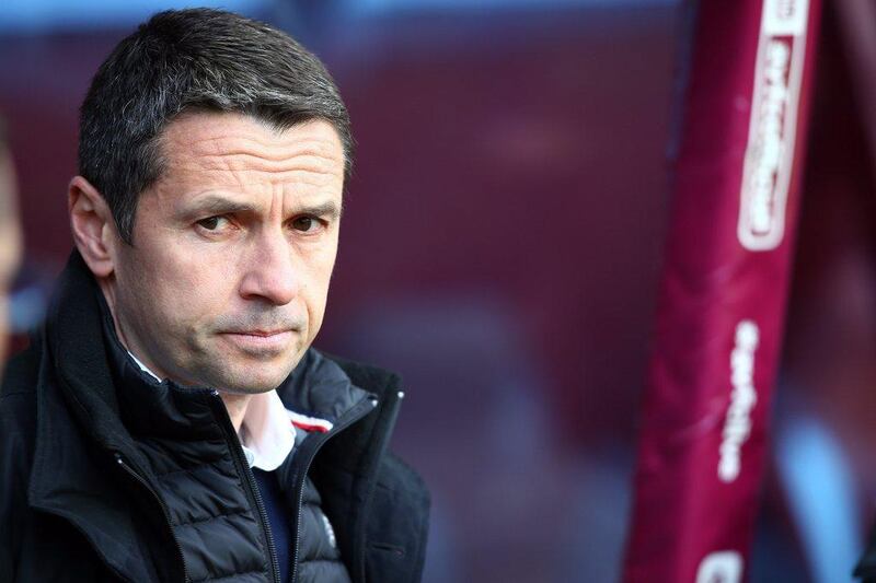 Aston Villa’s Manager, Remi Garde during the Premier League match between Aston Villa and Tottenham Hotspur at Villa Park in Birmingham, Britain, 13 March 2016. EPA/TIM KEETON