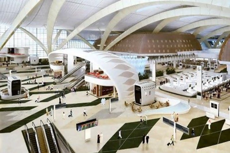 Passenger traffic through Abu Dhabi International Airport jumped 67 per cent year-on-year in the first six months of 2023. Photo: Abu Dhabi Airports Company