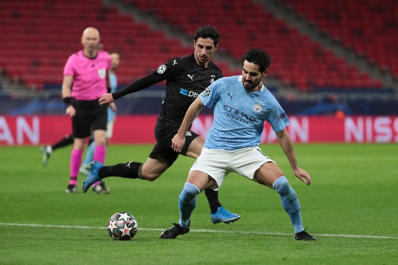 Ilkay Gundogan, 8 - Gundogan continues to build momentum courtesy of a nice finish for City’s second goal, his 15th of the season. In addition, he also consistently cut through the visitors’ defence with ease. Getty