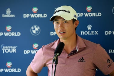 US golfer Collin Morikawa only took up an affiliate membership of the European Tour in February. Getty