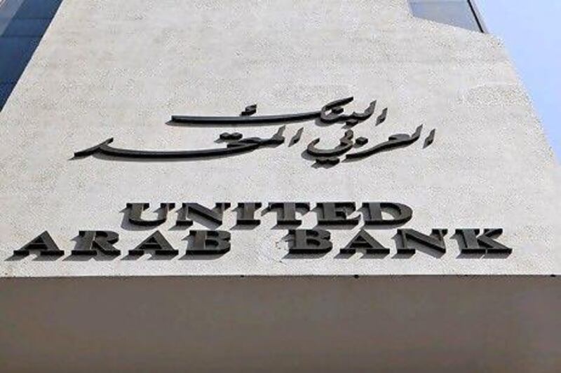 United Arab Bank reported an increase in full-year profits of 7.1 per cent to Dh330 million. Silvia Razgova / The National