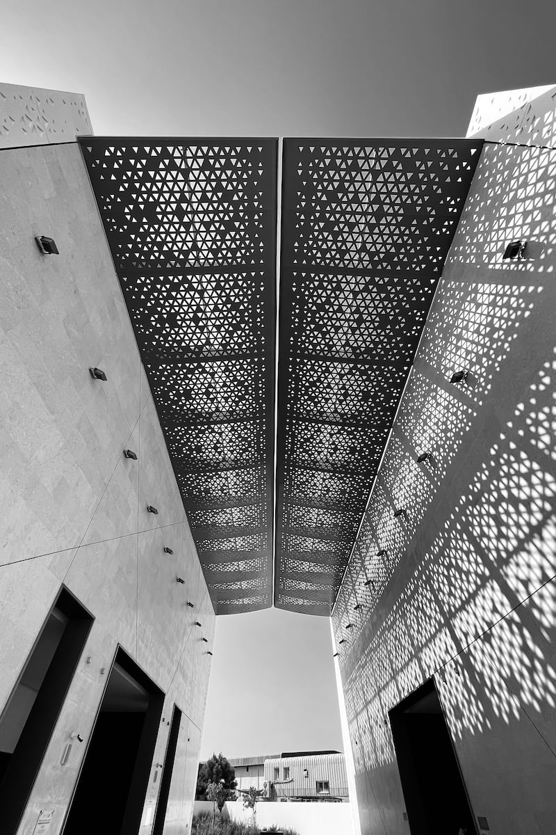 Abdulkhaliq Gargash Masjid, Dubai. Photo: Altamash Javed