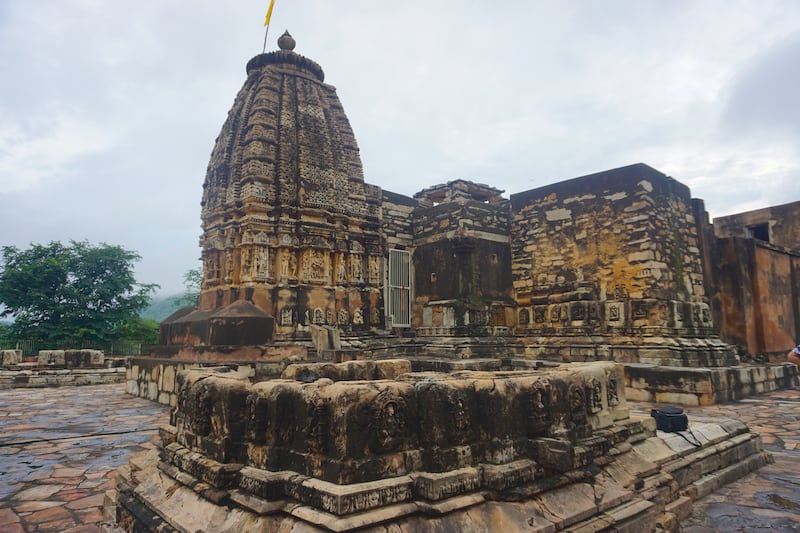 The Neelkanth Mahadev temple.