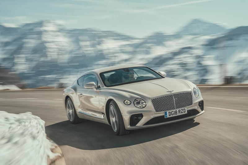 The Bentley Continental GT was the MECOTY jury's Car of the Year. Courtesy Bentley