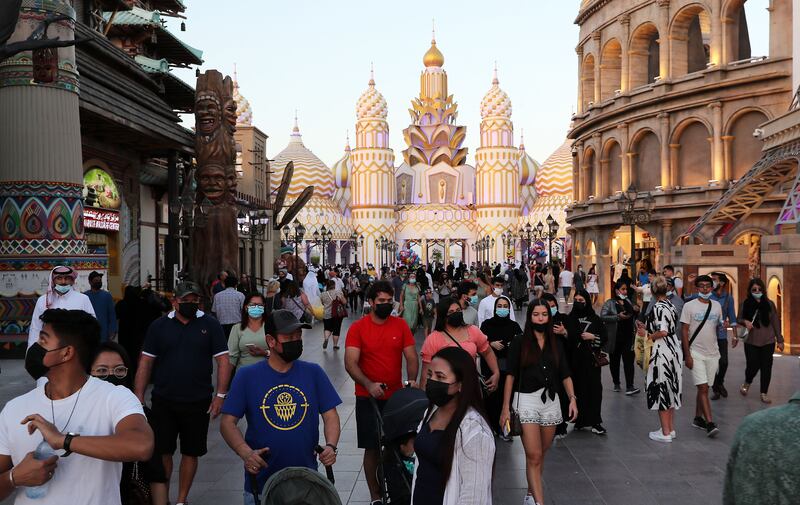 This year, Global Village has introduced new walkways and paths.