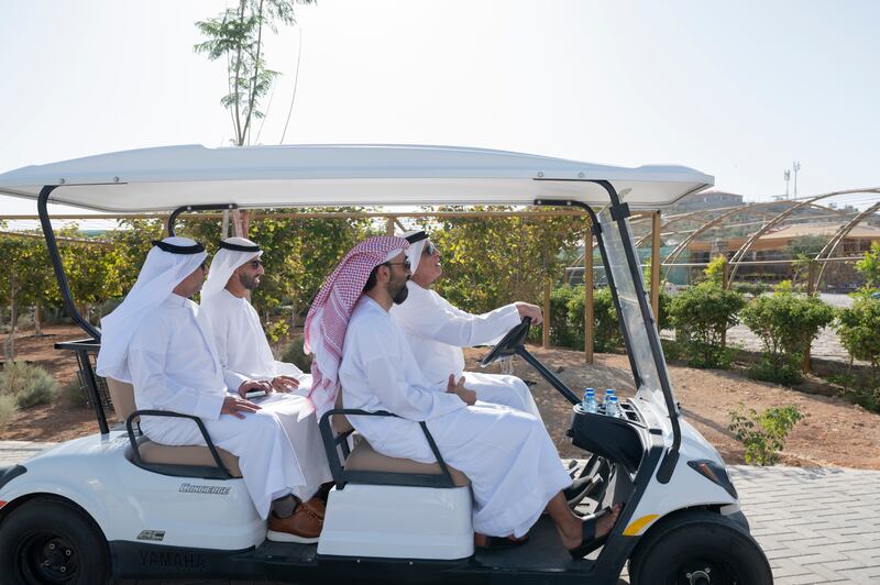 Also in attendance was Sheikh Ahmed bin Saud Al Qasimi and Jassim Mohamed Buatabh Al Zaabi, Abu Dhabi Executive Council Member and Chairman of the Abu Dhabi Department of Finance.

