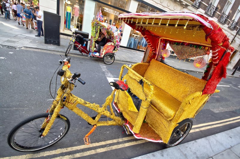 Licencing and regulations around pedicabs are lax. Shahzad Sheikh for The National