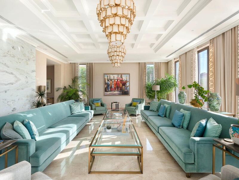 A formal living area. Courtesy Luxhabitat Sotheby's International Realty