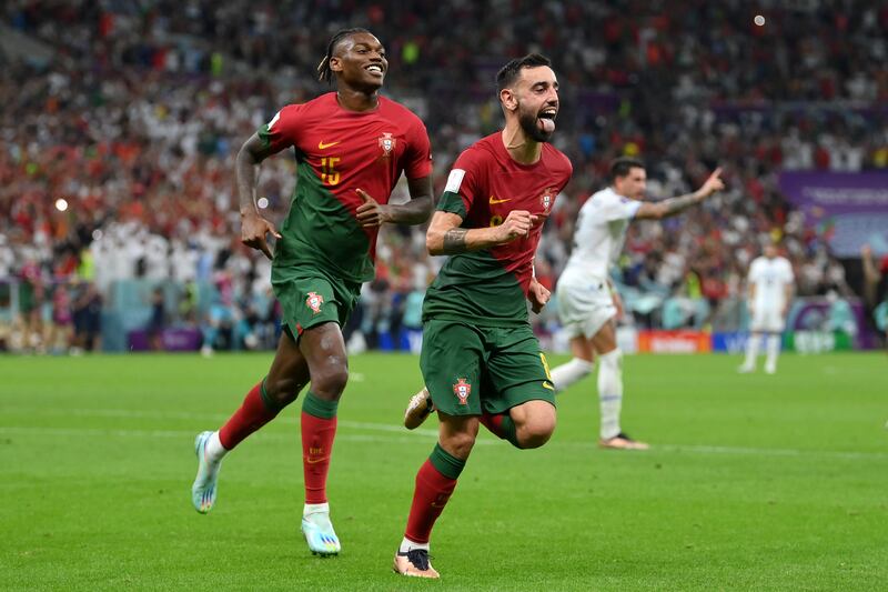 Bruno Fernandes 8 - Linked play impressively from midfield and was credited with the goal for the opener. Dispatched his penalty comfortably after winning it with a clever nutmeg. Denied his hat-trick by the post. Getty