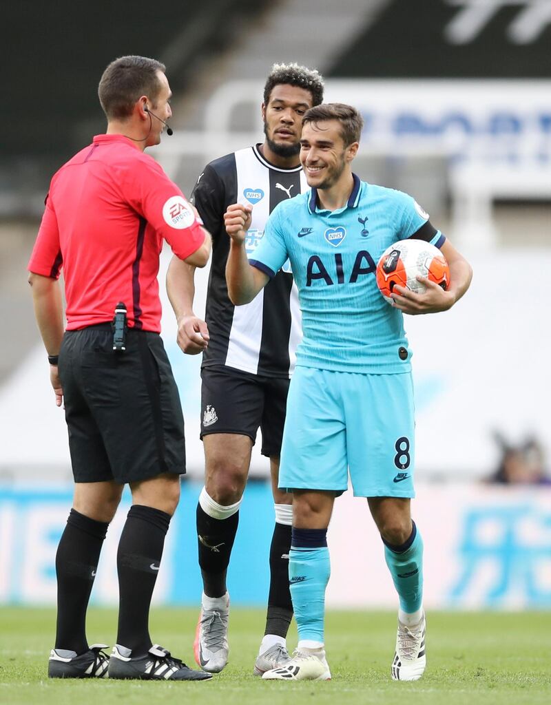 MIDFIELDERS: Harry Winks – 7: The midfielder’s progress has been stunted in the past by injuries, but he played in 41 games this time around and had established himself as a fixture in Mourinho’s first-choice starting XI by the end of the term. EPA