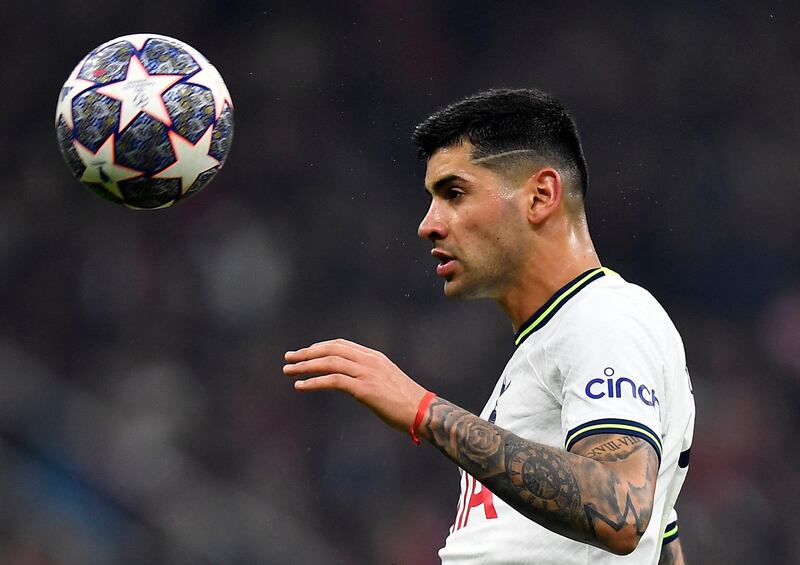 Cristian Romero - 5. Struggled throughout. Got beaten in the air by Hernandez on the way to Milan’s opener. Received what has now become a customary yellow card early in the second half for a dangerous tackle on Tonali and never looked assured on the ball. Reuters