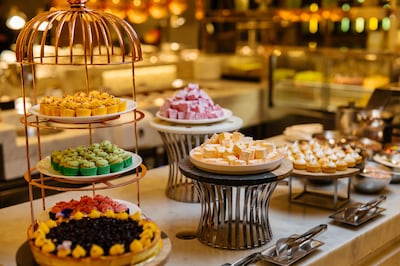 Dessert at the Epicurean buffet, Crown Towers hotel Perth. Photo: Ronan O’Connell