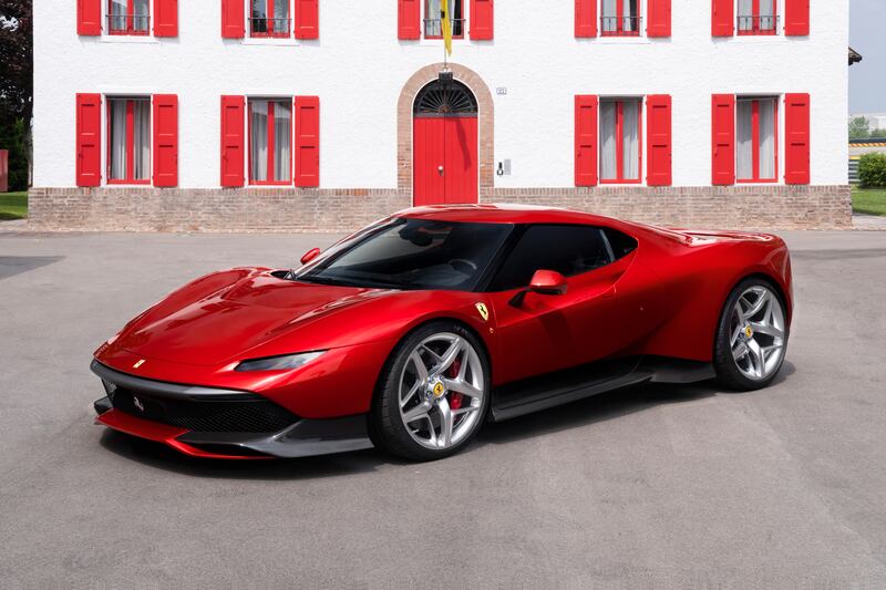 Ferrari SP38. Photo: Ferrari