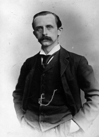 Scottish novelist and playwright, James Matthew Barrie, the creator of Peter Pan. Getty Images