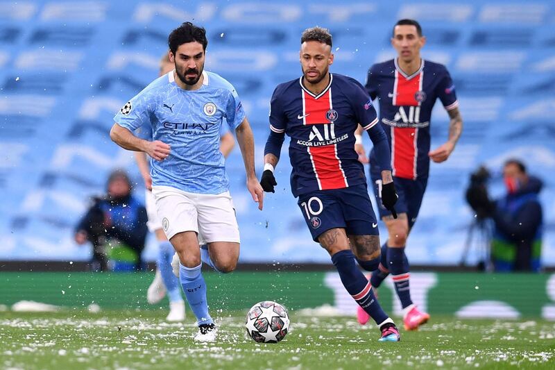 Ilkay Gundogan – 6. Made a timely interception when Di Maria was threatening to shoot just before the break, but was unusually lacking in influence in the midfield battle. AFP