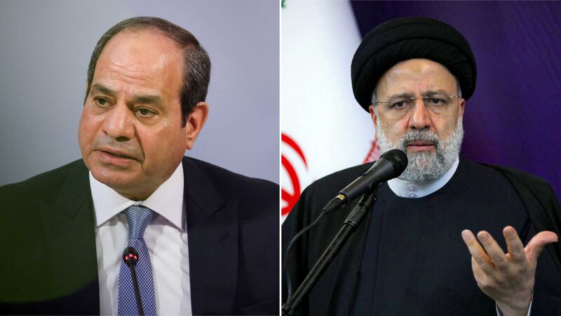 Negotiators are working towards a meeting between Egypt's President Abdel Fattah El Sisi and Iranian President Ebrahim Raisi. Reuters