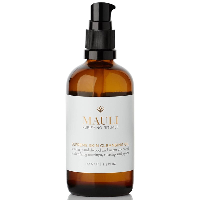 Jojoba oil treats dry skin, is antibacterial and hypoallergenic. Seen here, Mauli Supreme Skin Cleansing Oil, Dh215, www.thesecretskin.com