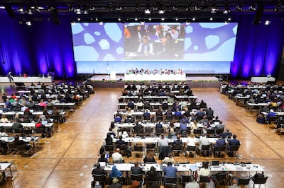 Climate talks are taking place in Bonn halfway between Cop28 in the UAE and Cop29 in Azerbaijan. EPA 