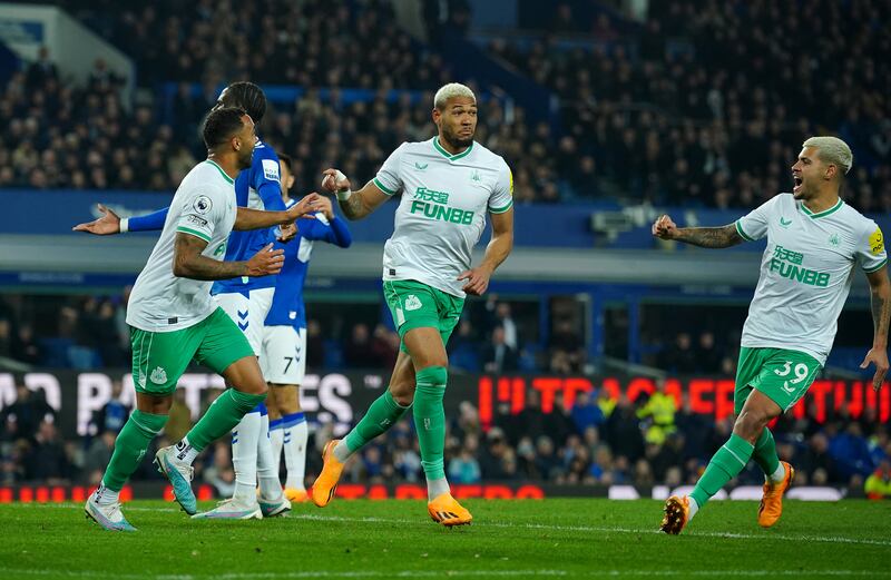 CM: Joelinton (Newcastle United). Created the chance for Wilson's opener at Everton before scoring Newcastle’s second, his eighth of the season, in the 4-1 win. Newcastle appear to be cruising to a top-four place and Joelinton has had a big role to play. PA
