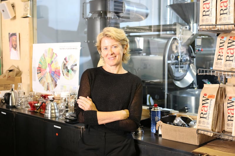 Kim Thompson of Raw Coffee Company says she has no financial cushion and her business is her nest egg for retirement. Photo courtesy Kim Thompson